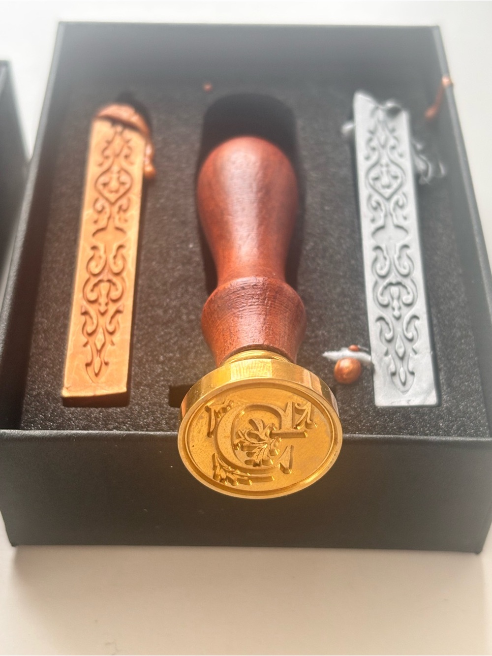 Letter C Wax Seal Stamp Set